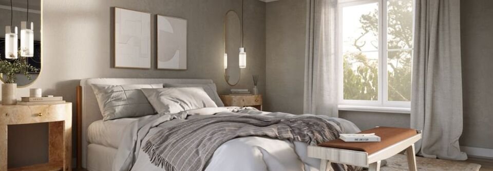 Calming and Soft Bedroom Design-Joan - After