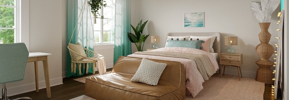 Comfortable Aesthetic Teen Bedroom-Carelia - After