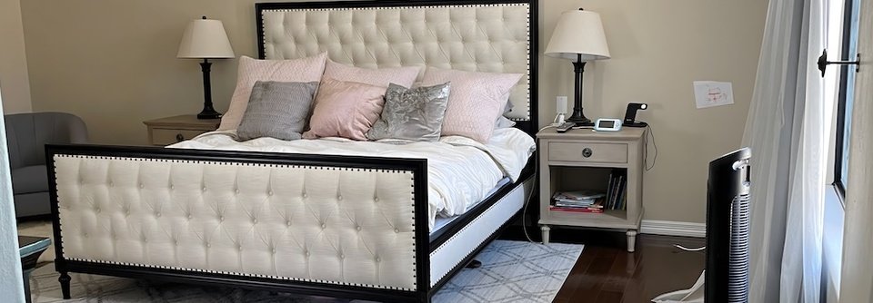 Inspiring Bedroom With Large Furniture Design-Charity - Before