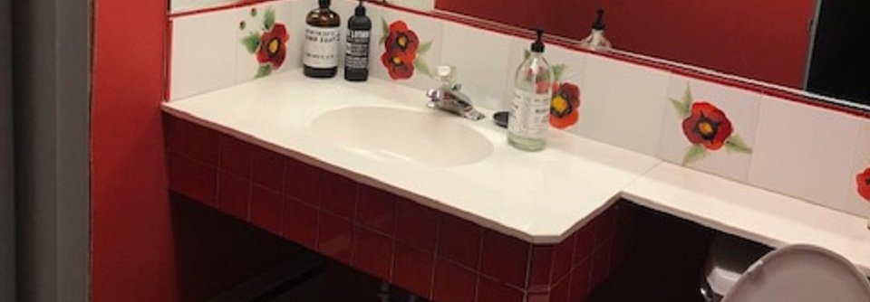 Glam Art Deco Bathroom Remodel-Robyn - Before