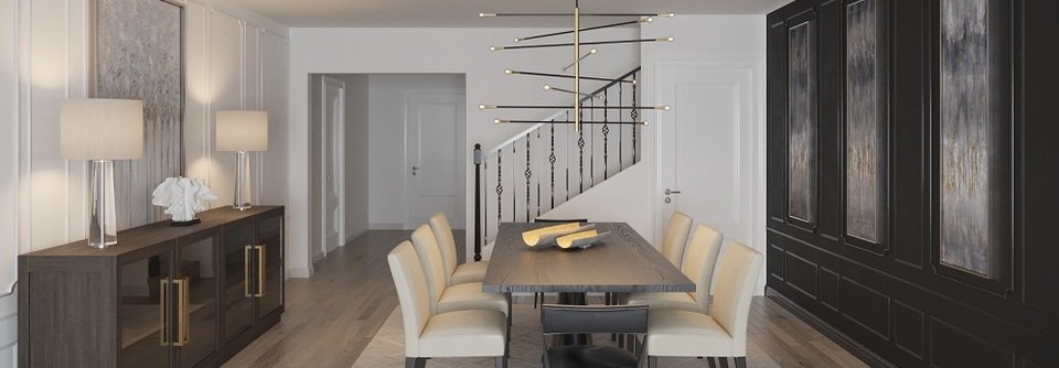 Timeless Elegant Dining Room Design-Nick - After