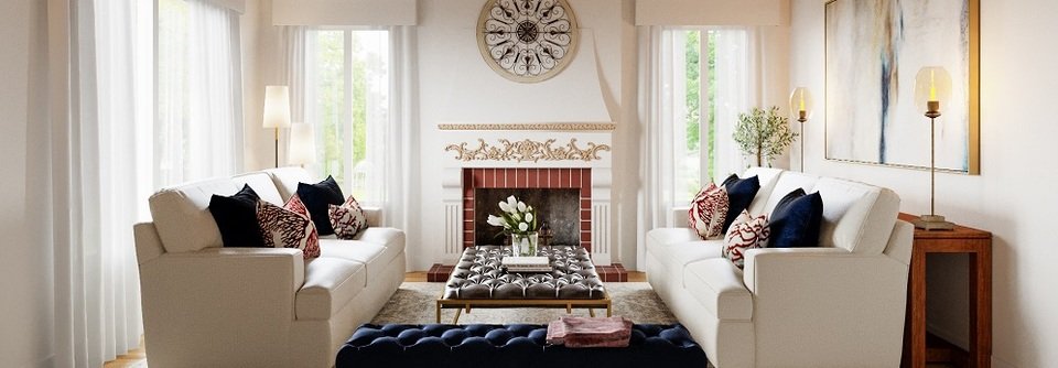 Wooden Ceiling Mediterranean Living Room Design-Marisa - After