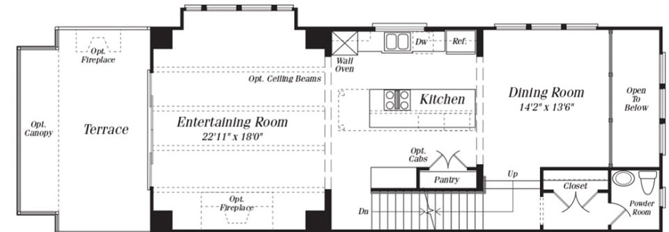 Modern Rustic Living Room Interior Design-Jill - Before