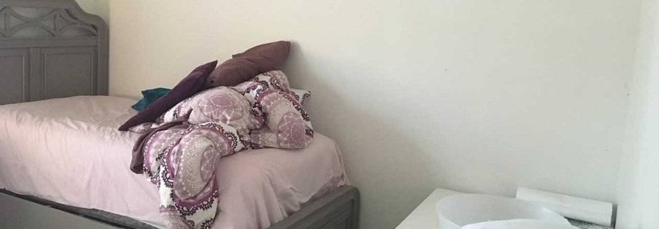 Sweet Femenine Bedroom Transformation-Deanna - Before