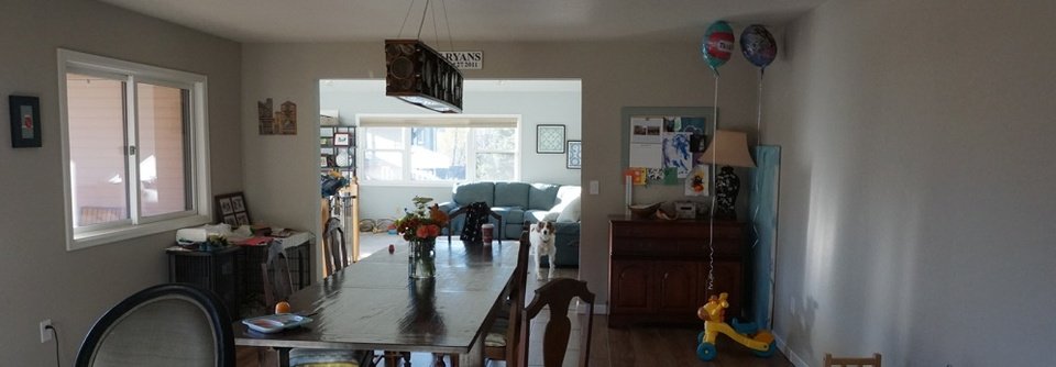 Transitional Living and Dining Room Design-Karen - Before