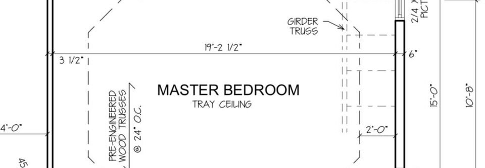 Transitional Master Bedroom: Elegant Neutrals-Bridget - Before