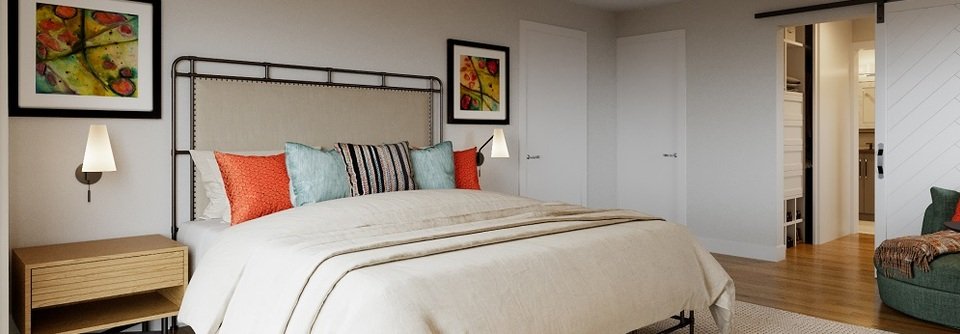 Contemporary Master Bedroom Suite Design-Liz - After