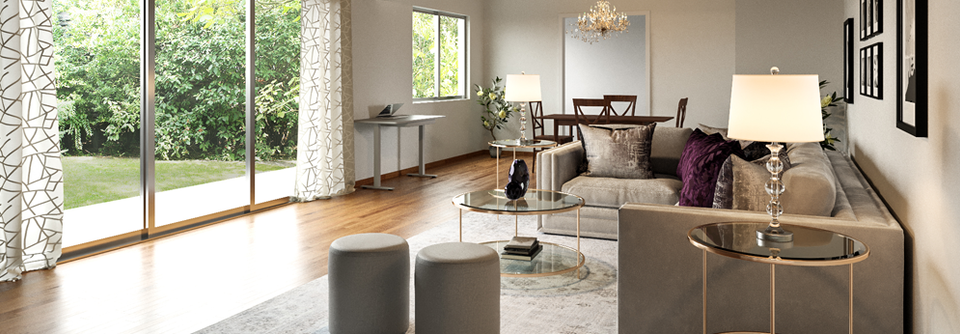 Rustic & Lux Living Room Design-Sabrina - After