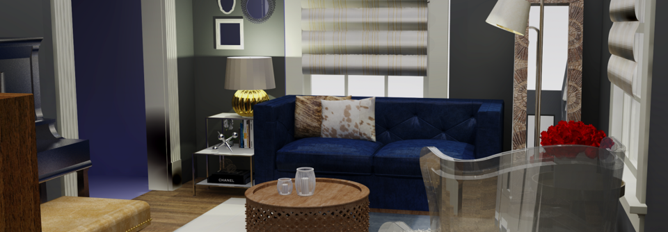 Eclectic/Modern Living Room-Kevin - After
