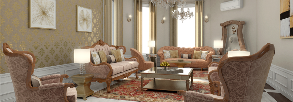 Traditional Living Room-Peyton - After
