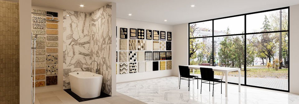 Showroom interior design