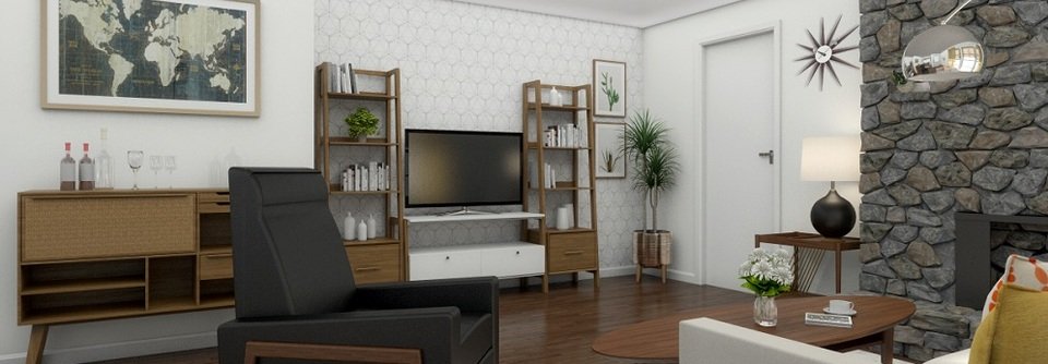 Modern Refresh for My Living Room -Cinthia - After