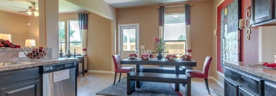 Gold Accented Living and Dining Design-Cynthia - Before