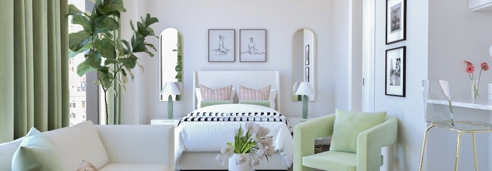 Fresh Studio Apartment Interior Design-Ginelle - After