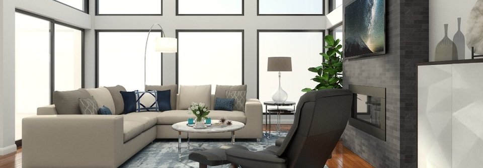 Striking Modern Home Interior Design-Carolyn  - After