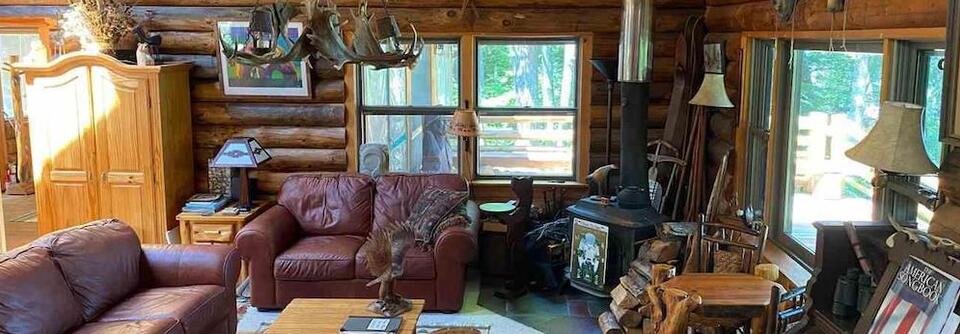 Log Cabin Modern Interior Refresh-MaryAnn - Before