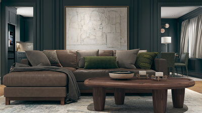 Online design Eclectic Living Room by Iulia B. thumbnail
