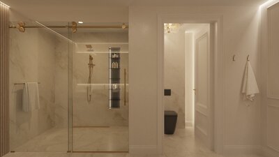 Online design Contemporary Bathroom by Erika F. thumbnail