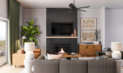 Online design Contemporary Living Room by Ryley B. thumbnail