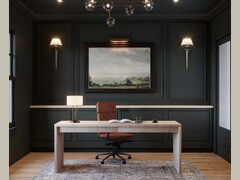 Creative Multi-Functional Home Office Design | Decorilla