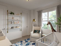 Fresh Eclectic Bedroom & Nursery Design | Decorilla