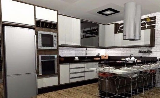 Online design Contemporary Kitchen by Yasmin C. thumbnail