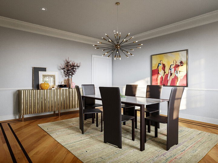 Online design Transitional Dining Room by Amelia R. thumbnail