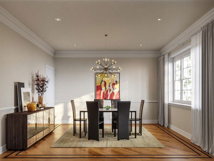 Online design Transitional Dining Room by Amelia R. thumbnail