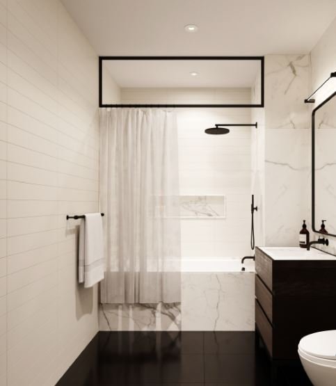 Online design Modern Bathroom by Gabriela S. thumbnail