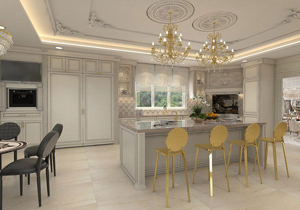 Online design Glamorous Kitchen by Nor Aina M. thumbnail