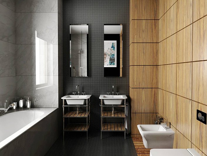 Online design Contemporary Bathroom by Alicja S. thumbnail