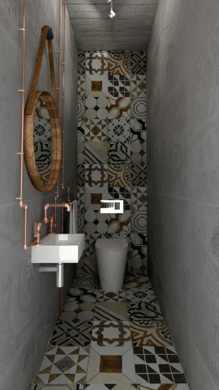 Online design Modern Bathroom by mujtaba m. thumbnail
