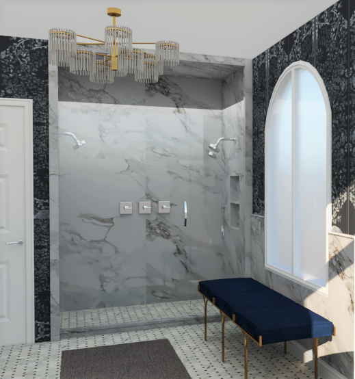 Online design Transitional Bathroom by Betsy M. thumbnail