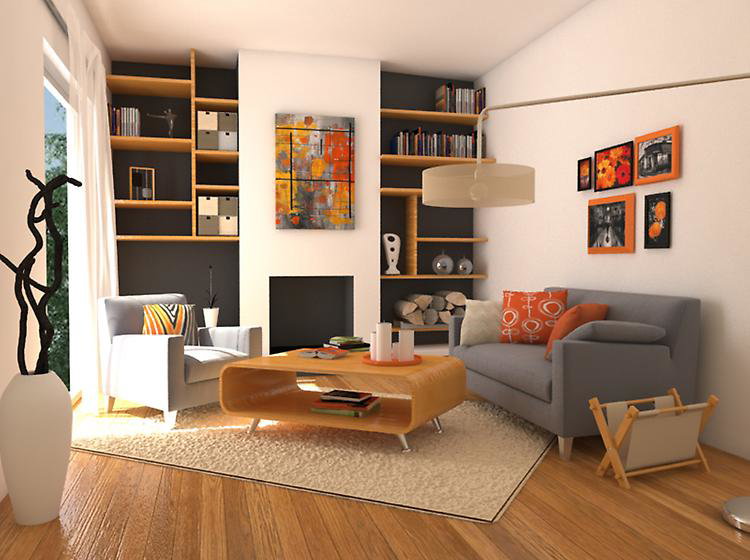design area rug in living room