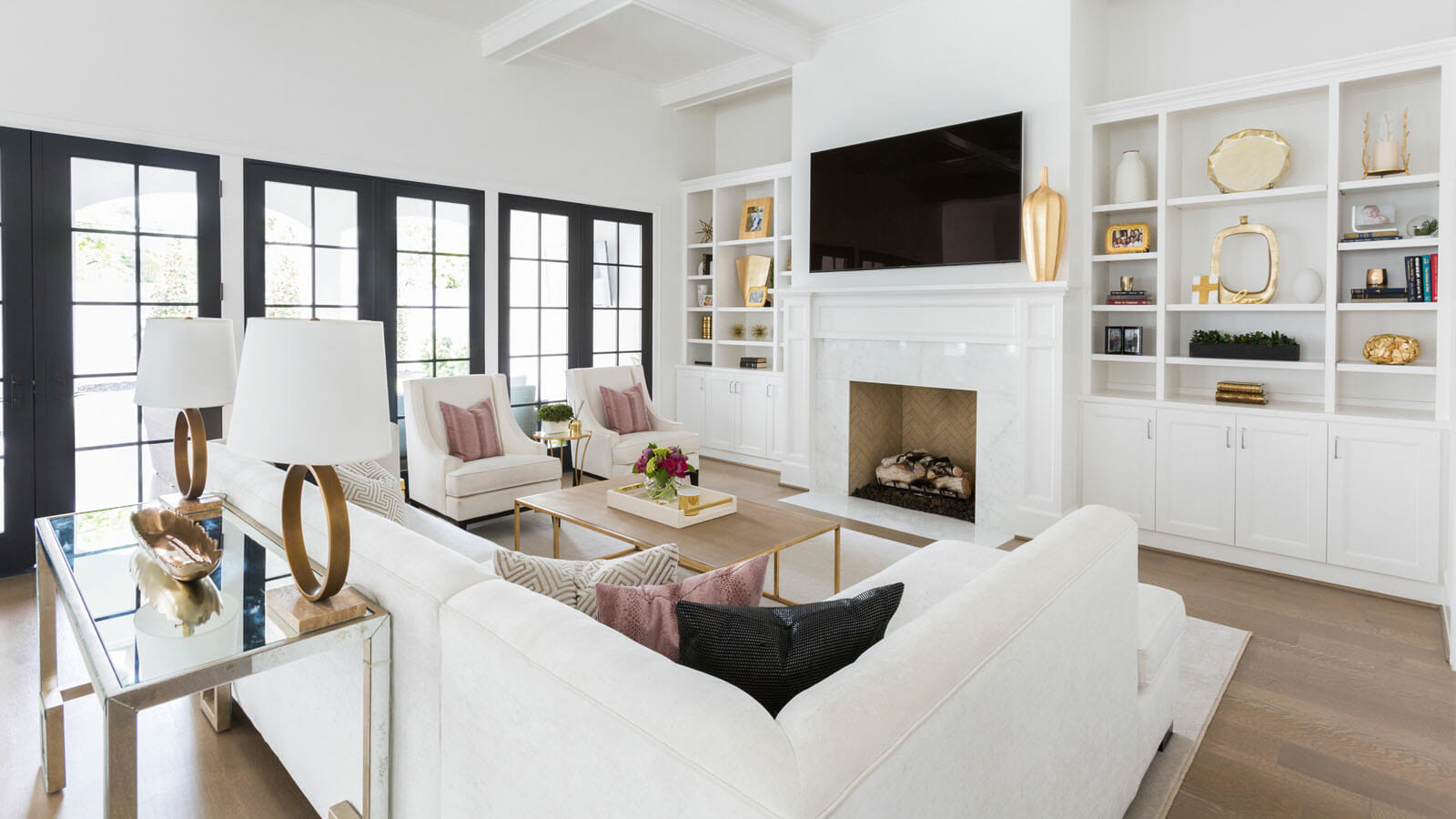 Houston Interior Designer Laura Umansky Living Room 