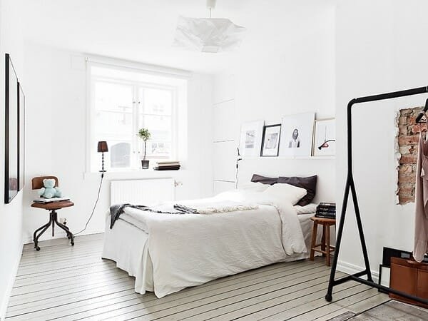 Scandinavian interior design bedroom