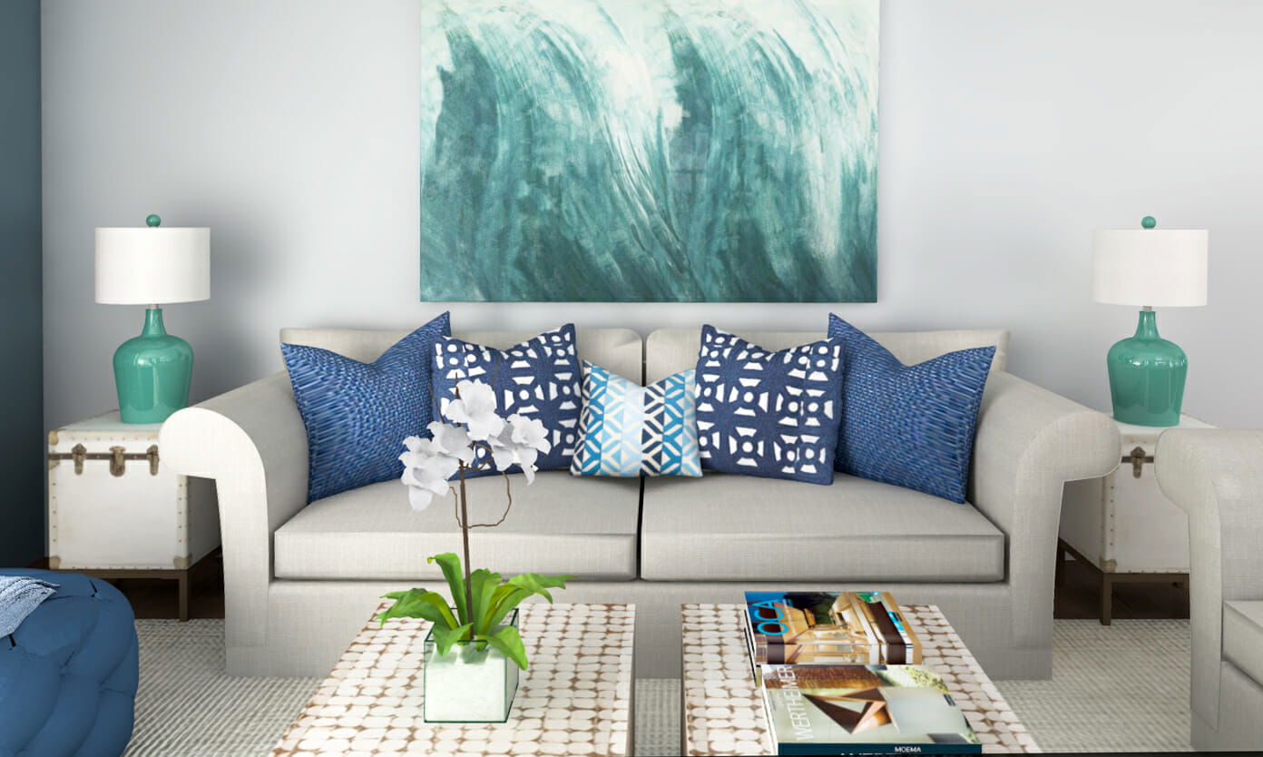 Beach Decor: 3 Online Interior Designer Rooms | Decorilla ...