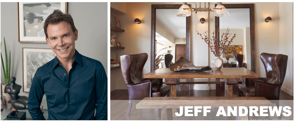 top Los Angeles interior designers Jeff Andrews