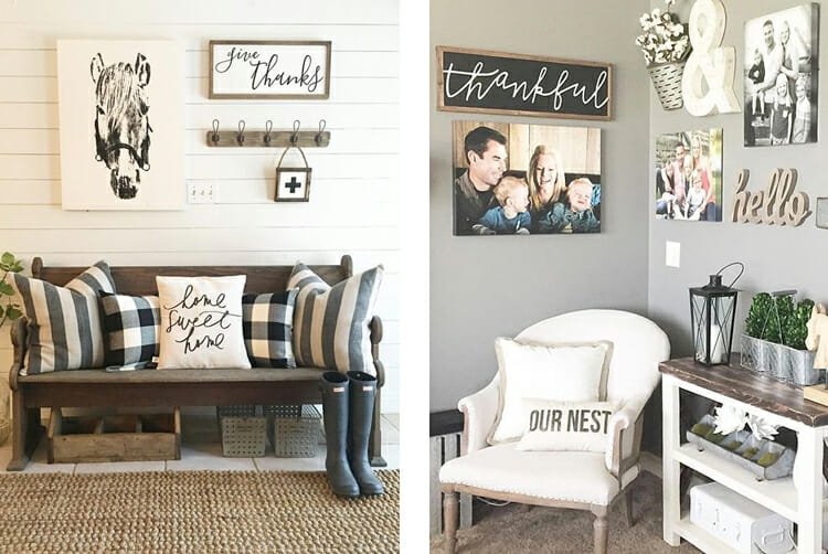 Entryway Decor 10 Ways To Make A Great First Impression Decorilla - Large Entryway Wall Decor