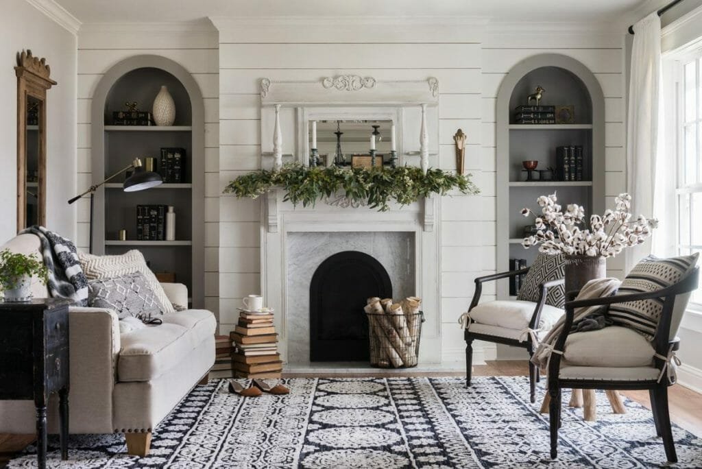 joanna gaines interior style decorating designers fireplaces furniture signature