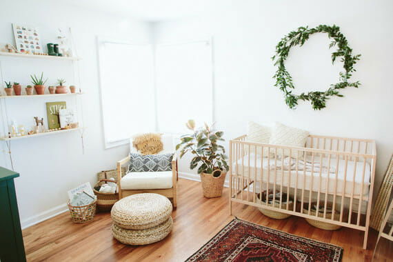 earthy nursery ideas