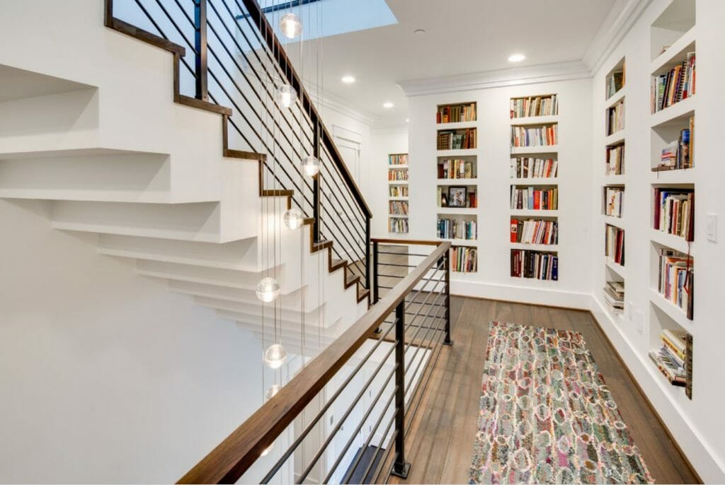 hallway bookcase ideas