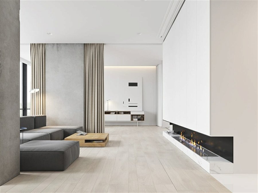 _15_Minimalist interior design living room