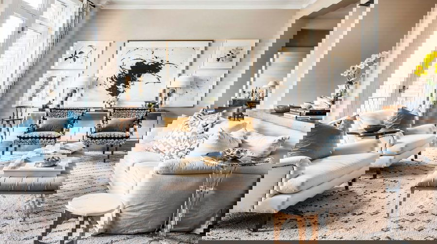 How to incorporate original art into your interior by Decorilla