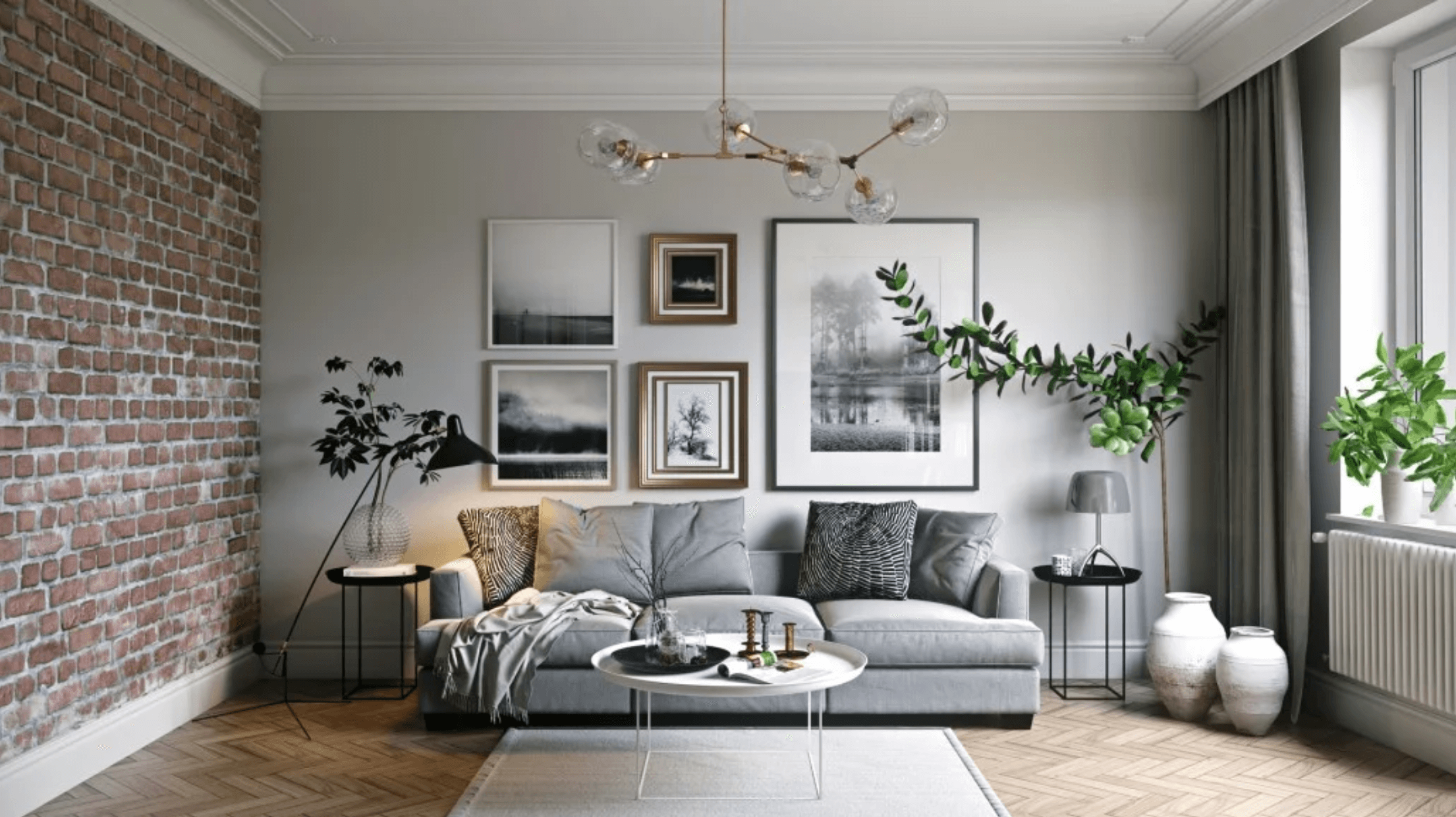 interior modern living beautiful grey decorating interiors tips creating