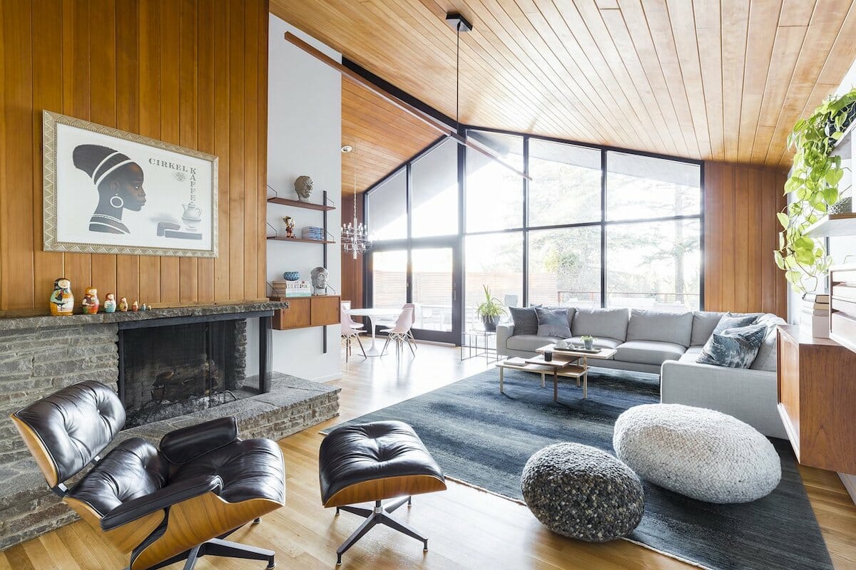 Mid century modern interior design