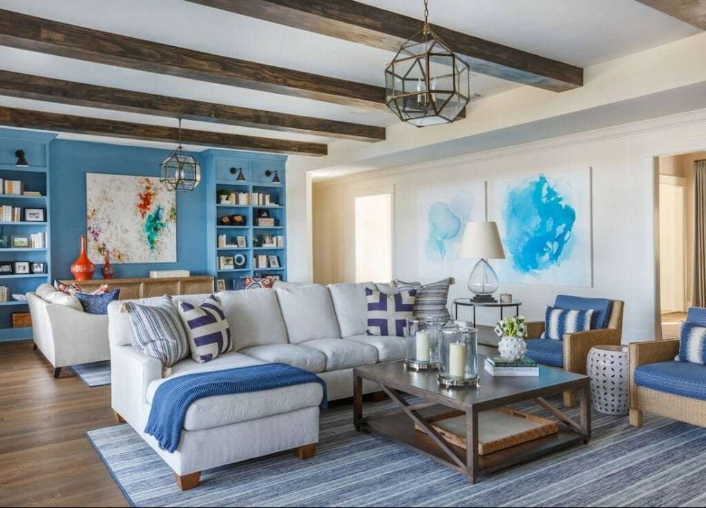 Vibrant Transtitional Living Room By Top Jacksonville Intrior Decorator Julie Schulte 1 1 1024x737 