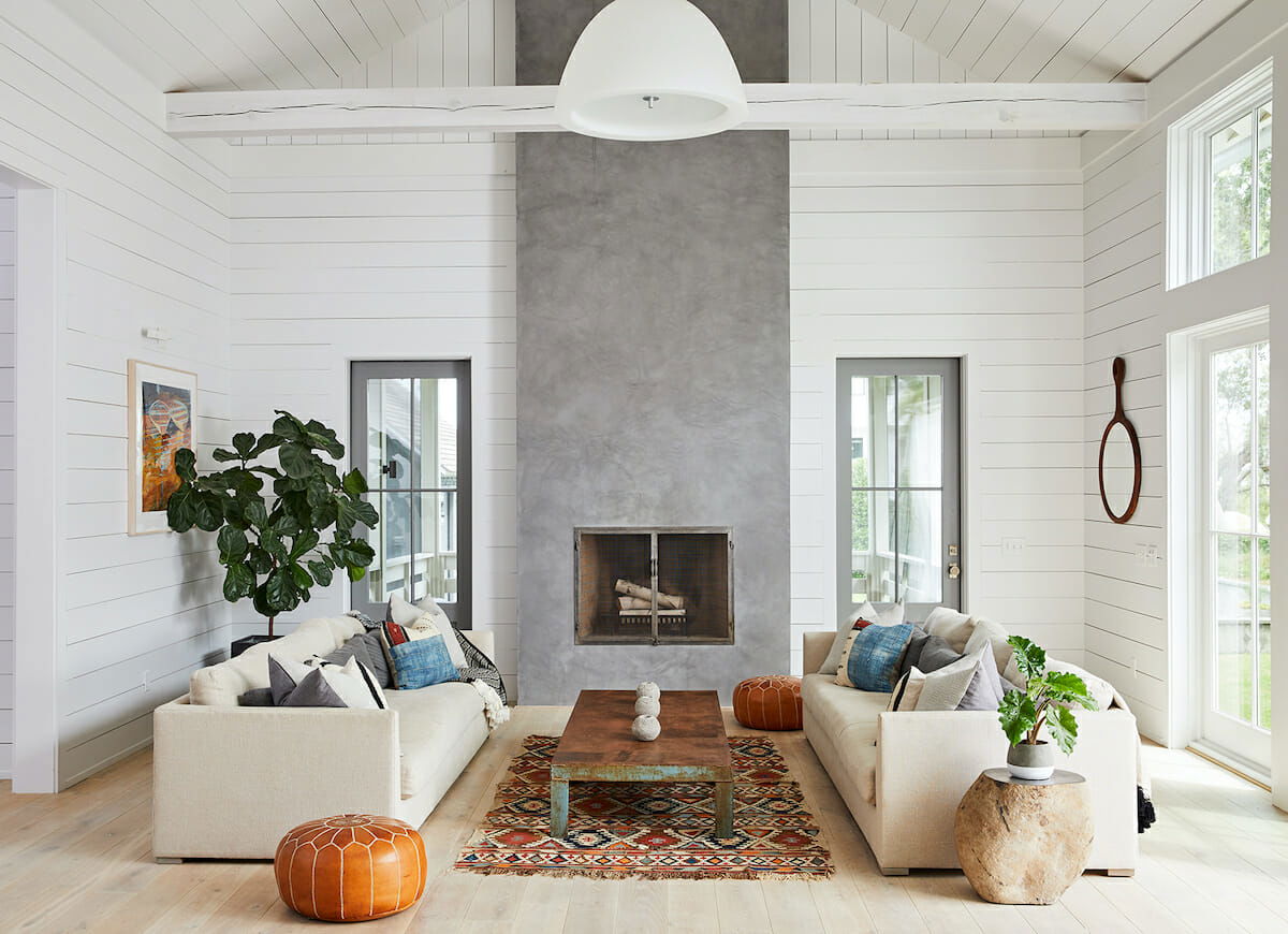 Cozy modern farmhouse furniture