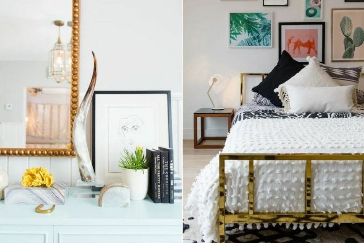 Eclectic wall and bedroom decor - Sarah S
