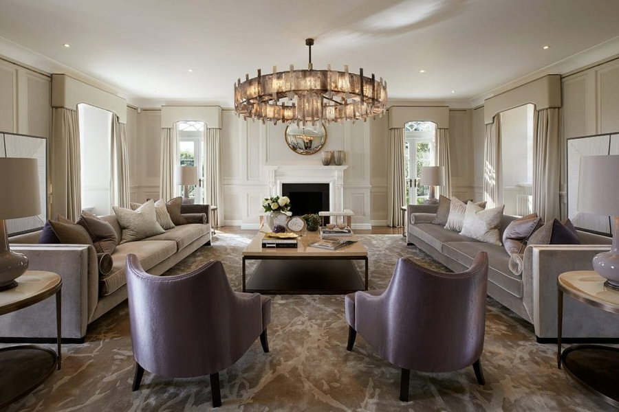 Glam interior design by Decorilla designer, Ilaria C.